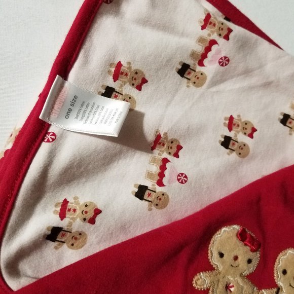 Gymboree Gingerbread Girl Used Blanket - Picture 2 of 2